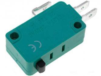 Microswitch; without leverage; SPDT; 10A / 250VAC; ON- (ON); IP40